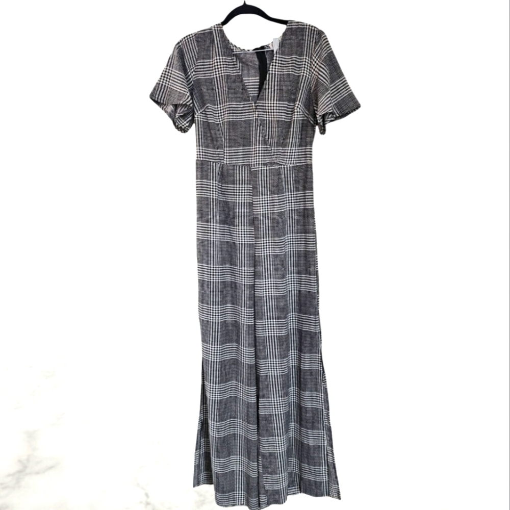Leith Houndstooth Jumpsuit